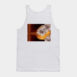 Contemporary Modern Art Botanical Tank Top